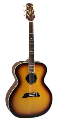 Takamine 2005年製◆Takamine タカミネ 高峰◆PT107 TBS◆サンバースト◆エレアコ アコギ アコースティックギター フォークギター